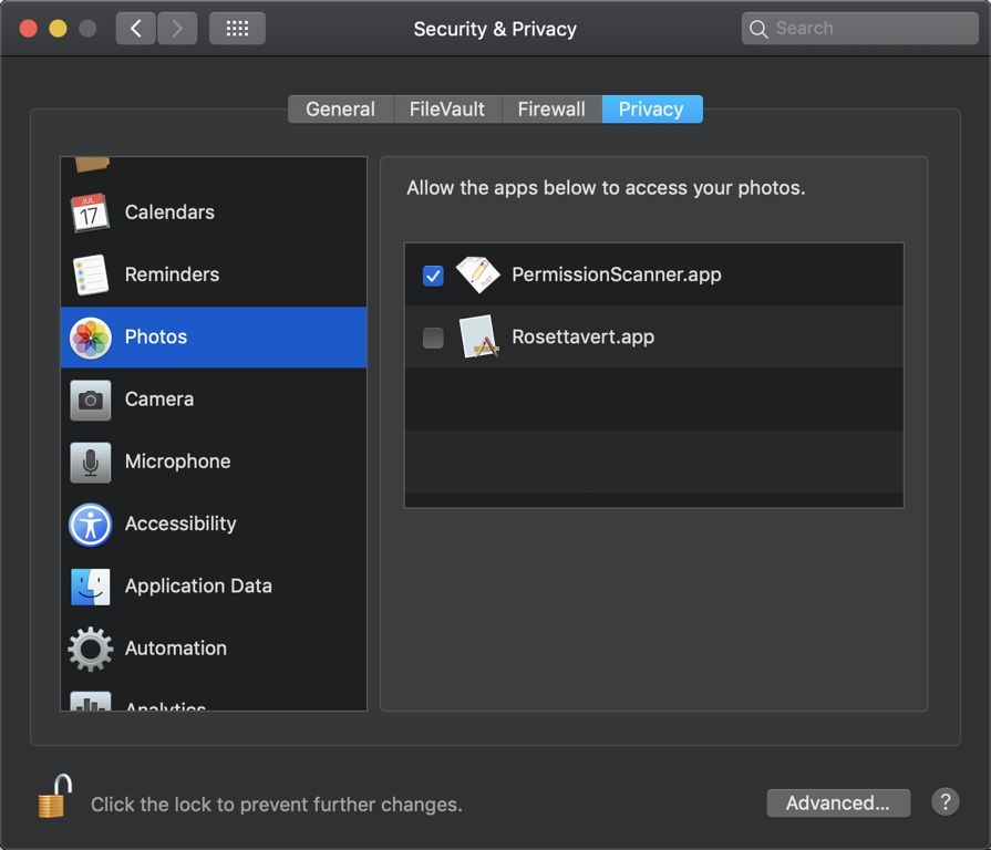 Macos Mojave How To Edit App Permissions
